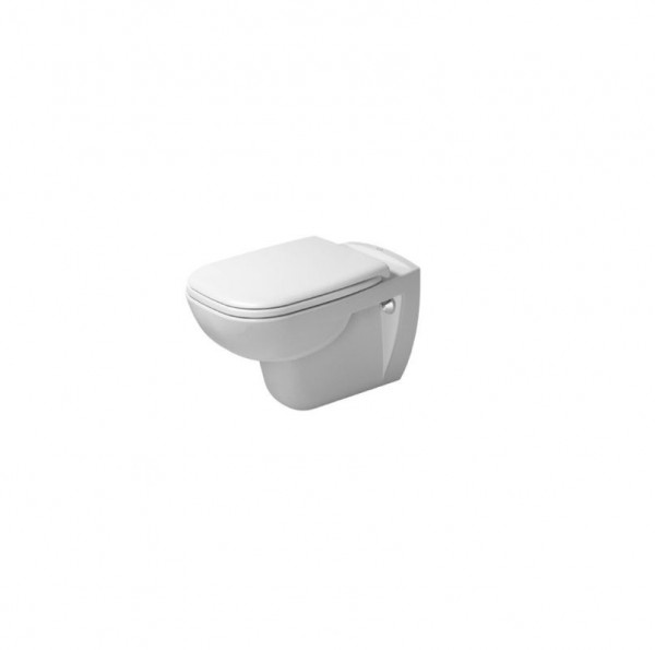 Duravit Wall Hung Toilet D-Code  White with Soft Close Toilet seat and cover 2535090000 + 0067390000