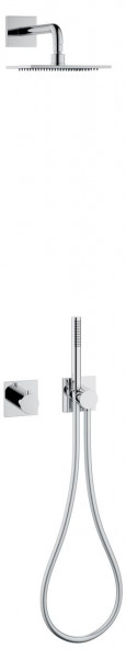 Concealed Shower Keuco IXMO Sets thermostatic, Square,