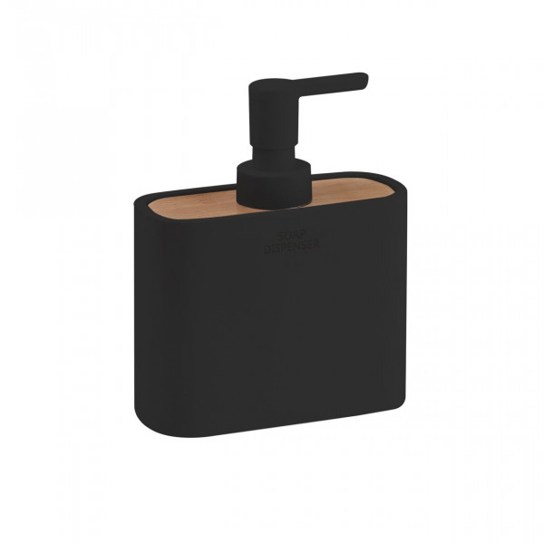Free Standing Soap Dispenser Gedy MELBOURNE Black Mat