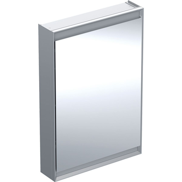 Bathroom Mirror Cabinet Geberit ONE 1 Door hinged on the right 600x900mm Aluminium
