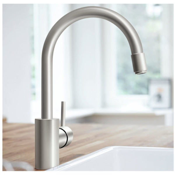 Grohe Mixer Kitchen Tap Concetto Supersteel