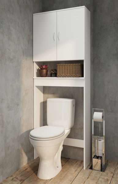 Bathroom Mirror Cabinet Allibert SOLITA 600mm White