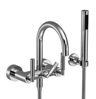 Villeroy and Boch Tara bath / Wall Mounted Tap with seal for wall mounting 25133882