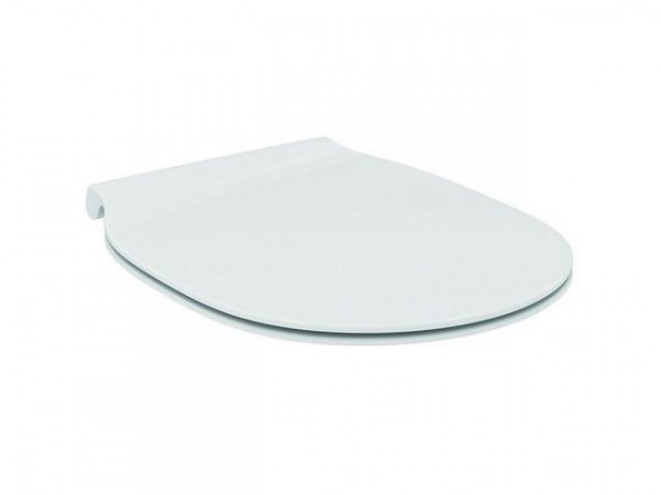 Ideal Standard D Shaped Toilet Seat Connect Air White Plastic E036501