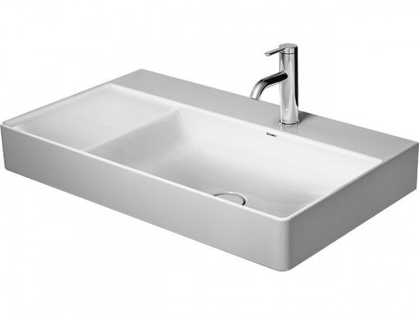 Duravit Basins for Furniture DuraSquare for asymmetric furniture 800 mm White White Wondergliss | 1