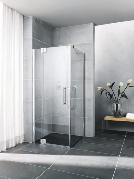 Kermi Pivot shower Doors PASA XP Right Fixed wall 1850 x 750 mm Clear PX1WR075181AK