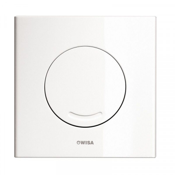 Wisa Flush Plate Urinal Argos Plastic (8050418) White