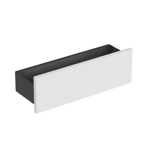 Geberit Bathroom Shelf Smyle Square Wall mounting 450x148x143mm Glossy White