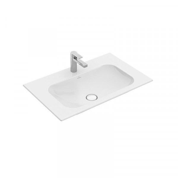 Villeroy and Boch Vanity washbasin (with taphole, without overflow) Finion (416481RW)