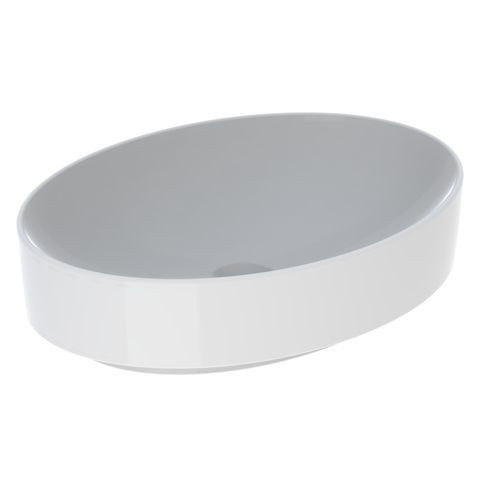 Geberit Countertop Basin VariForm Without Tap Hole 550x158x400mm White 500771012