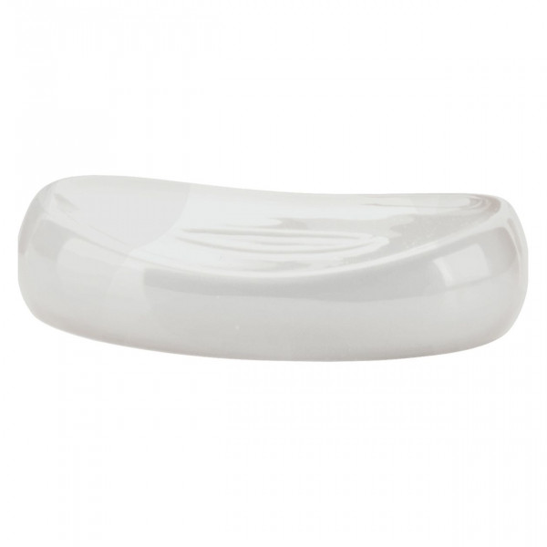 Gedy Soap Tray ADELAIDE White