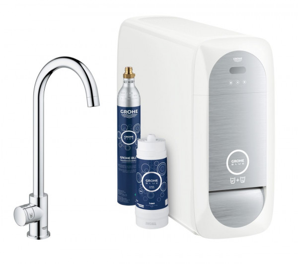 Grohe Starter Kit Bluetooth/WIFI Outlet C Blue Home Chrome 31498001