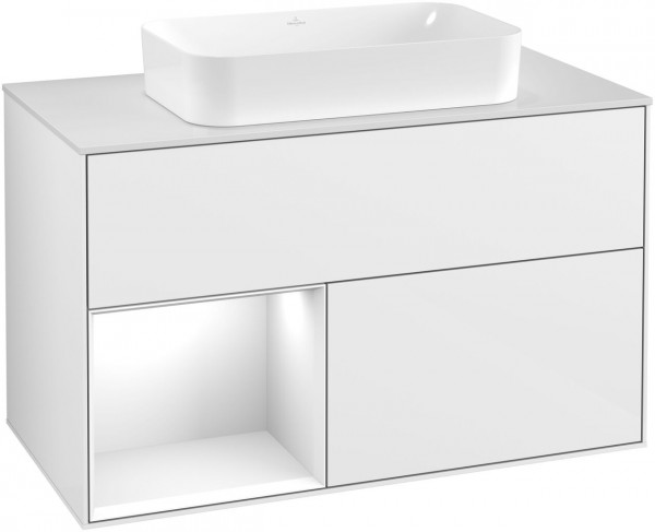 Villeroy and Boch Vanity Unit Finion 1000x603x501mm G23200PD G241GFGF