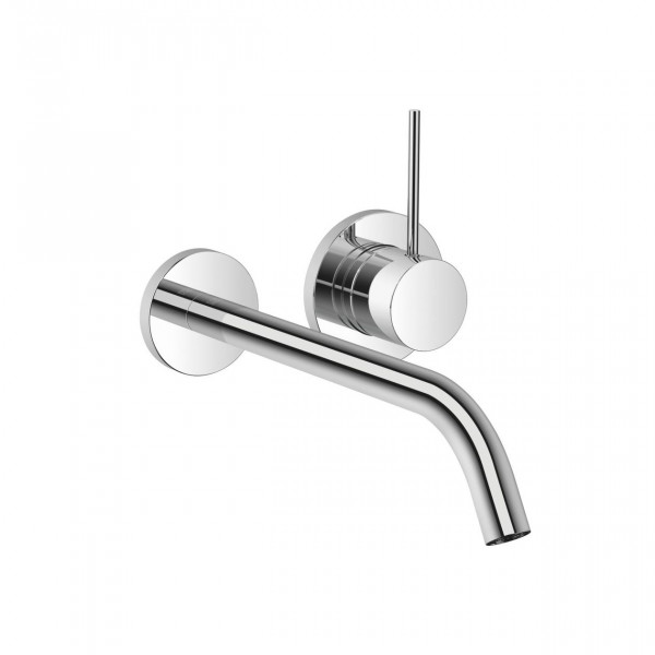 Wall Mounted Basin Tap Dornbracht META Slim, 2 rosettes ø78mm Chrome 36861662-00