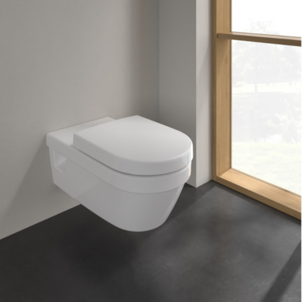 Wall Hung Toilet Villeroy & Boch ViCare 700x370x325mm Alpine White
