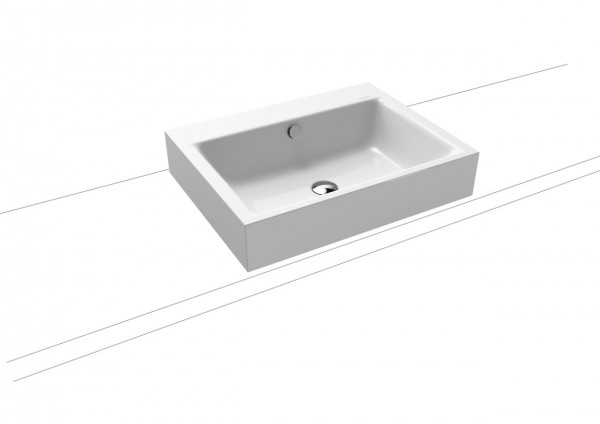 Countertop wash basin Kaldewei , model 3157 with overflow Puro (900706003001)