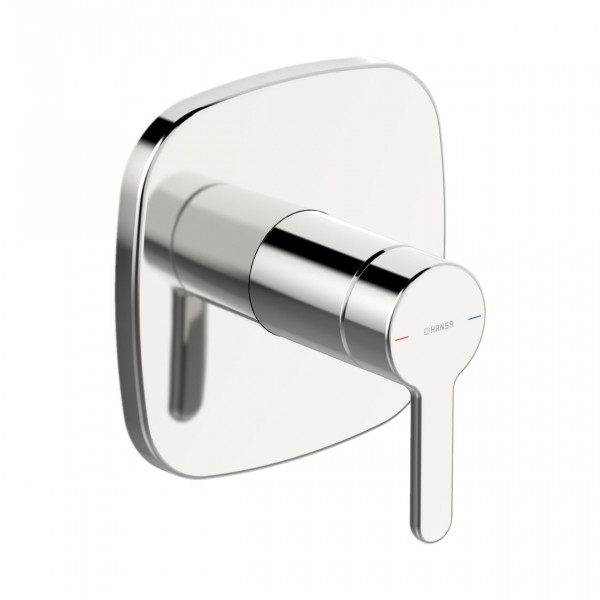 Concealed Shower Tap Hansa DESIGNO Style Soft Edge Chrome