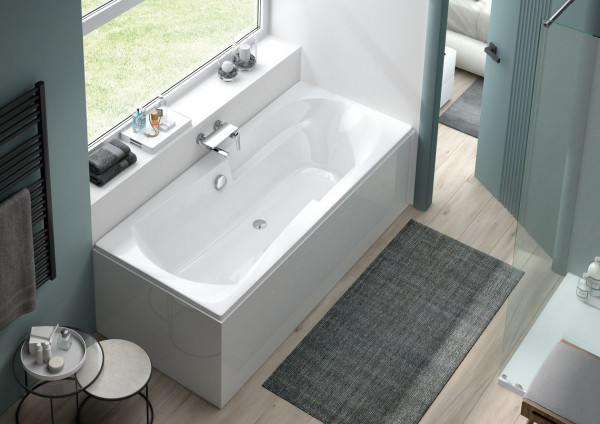 Allibert Shower Bath NAMEA 1700x750x520-530mm White
