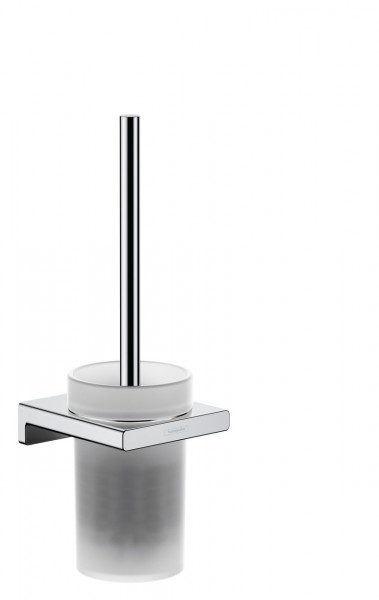 Toilet Brush Holder Hansgrohe AddStoris Wall-mounted 105x218mm Chrome