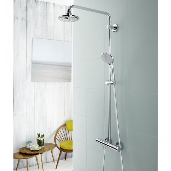 Grohe Euphoria 180 Shower System with adjustable 450mm Shower Arm (27296001)