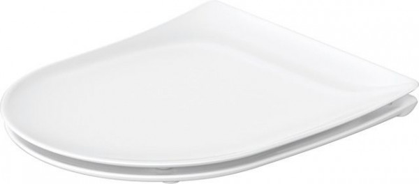 D Shaped Toilet Seat Duravit Soleil by Starck 438mm Soft-Close 438x383x White