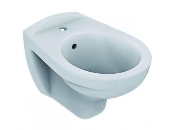 Ideal Standard Wall Hung Bidet Eurovit 1 Middle Tap Hole Punched Out White Ceramic V493101