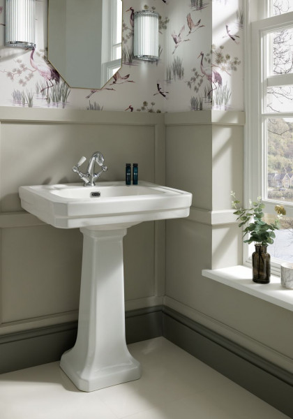 Freestanding Basin Bayswater Victrion White 640 mm | 1 Tap Hole