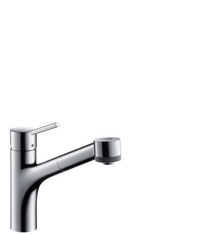 Hansgrohe Pull Out Kitchen Tap Talis S Chrome 32842000