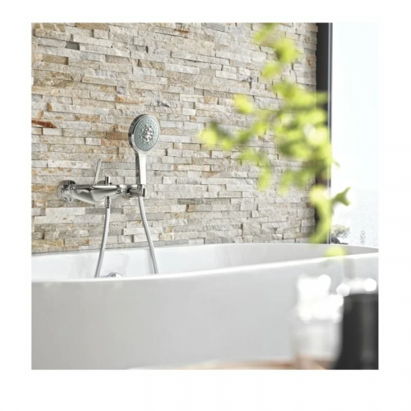 Grohe Bath/Shower Set Eurodisc Joy Wall Mounted 23431000
