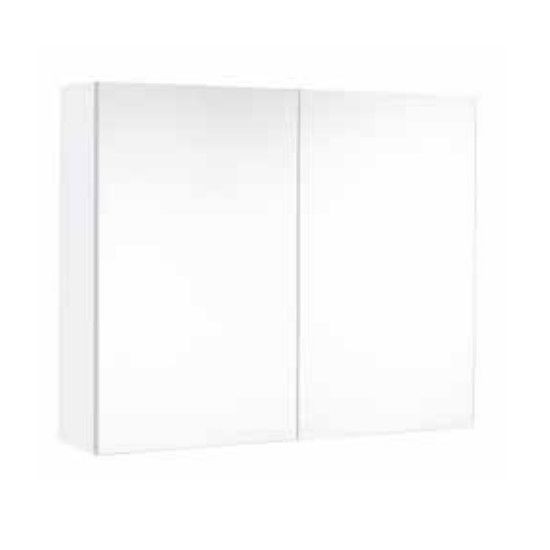 Allibert Bathroom Mirror Cabinet VDE LOOK 2 doors 600x650x180mm Halifax Oak