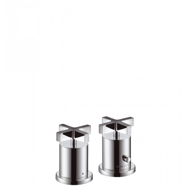 Axor Bathroom Tap for Concealed Installation Citterio 2-hole Chrome