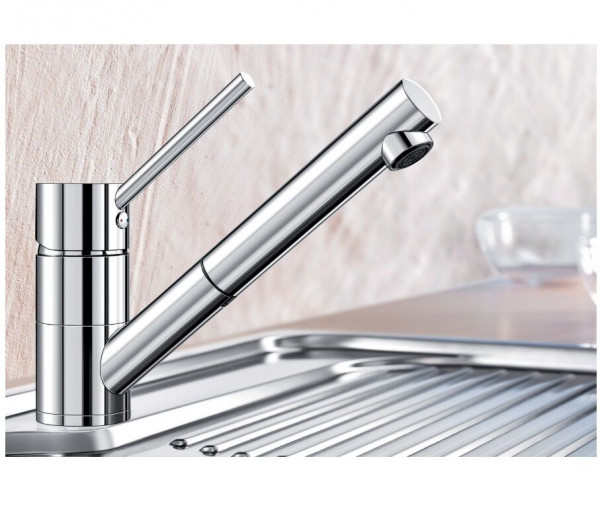 Blanco Pull Out Kitchen Tap ANTAS-S Chrome