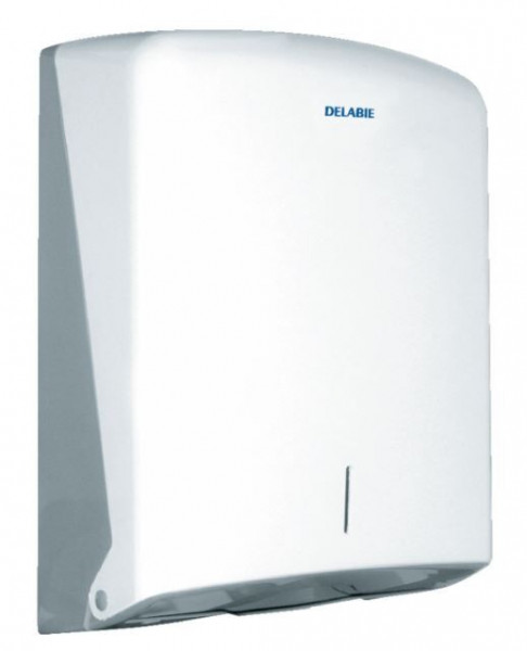 Delabie Wall-mounted paper towel dispenser white ABS