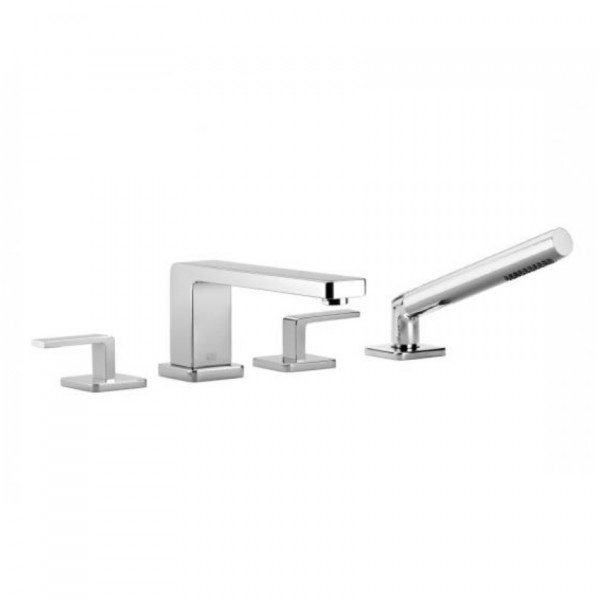 Villeroy and Boch Bath Mixer Tap LULU By Dornbracht  Deck-mounted with Hand Shower Set 27512710-00