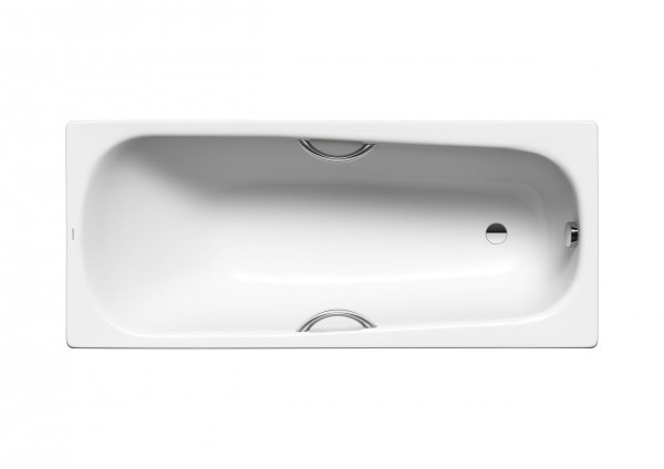 Kaldewei Standard Bath 338 Saniform Plus Star 1750x750x430mm Alpine White, holes for handle