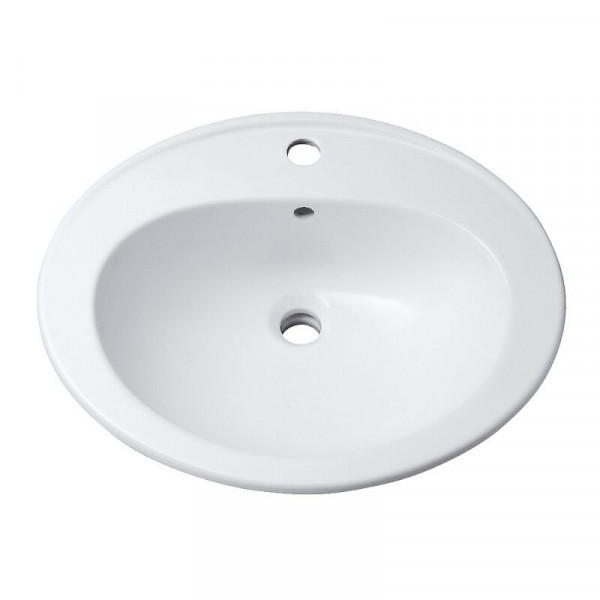 Villeroy and Boch Built-in wall-mounted washbasin With overflow White 7G285301