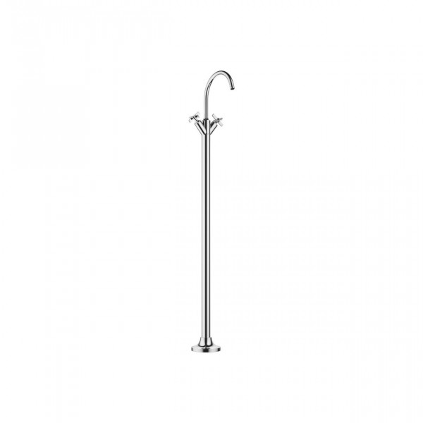 Freestanding 2 Handle Basin Tap Dornbracht VAIA single-hole, floor-mounted 1321mm Chrome 22585809-00