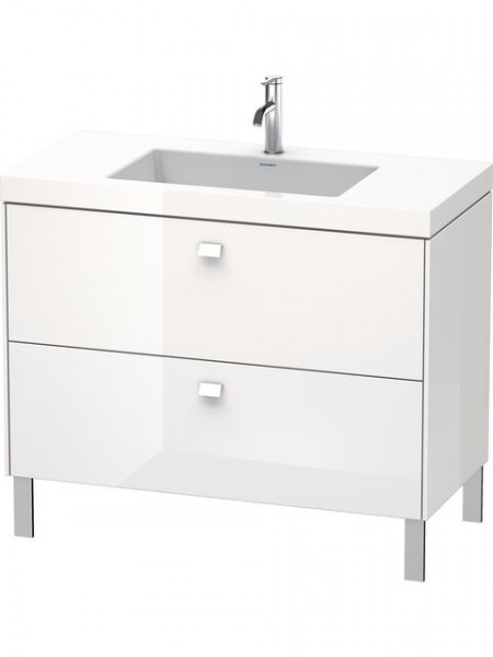 Duravit Bathroom Set with basin Brioso 1000 mm BR4702 Concrete Grey Matt | Without Tap Hole | Concrete Grey Matt