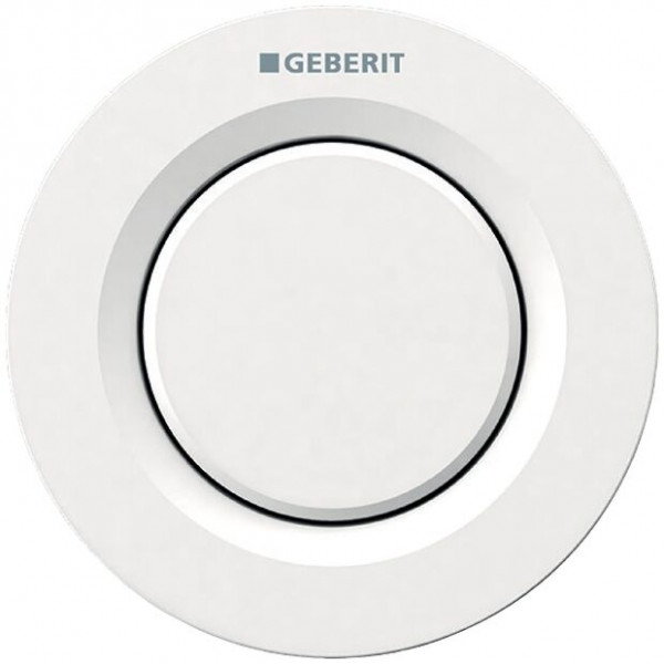 Geberit Flush Plate Type 01 Remote control pneumatic Alpin White 116040111