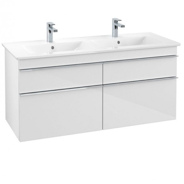 Villeroy and Boch Vanity Unit Venticello 1153x590x502mm Glossy White A93001DH