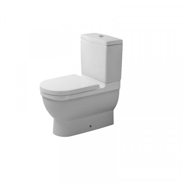 Duravit Close Coupled Toilet Starck 3 Horizontal vertical Outlet White 128092000