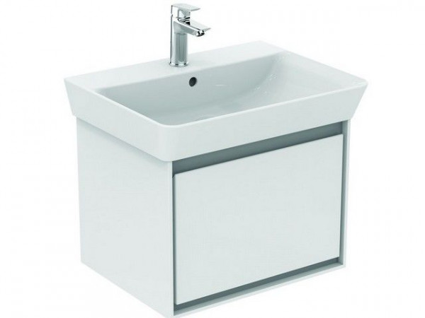 Ideal Standard Wall Hung Basin Connect Air Basin Cube 600mm with one taphole / with overflow Ceramic