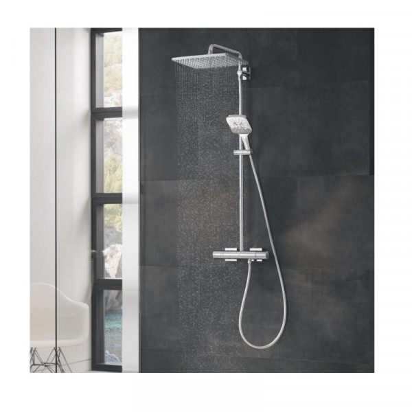 Grohe Thermostatic Shower Rainshower SmartActive Cube 310 Chrome