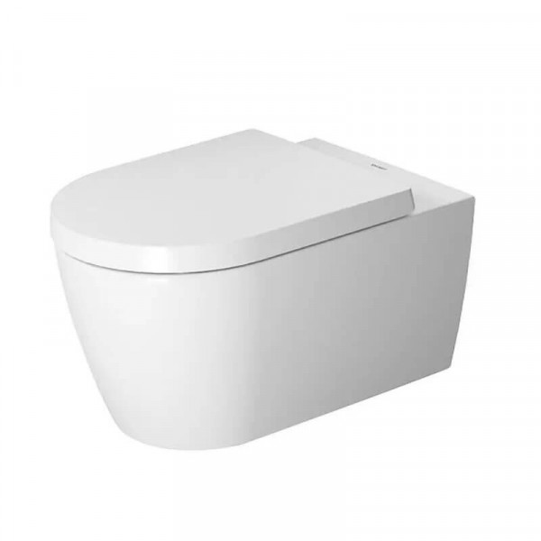 Duravit Wall Hung Toilet ME by Starck White Rimless Toilet Seat Soft Close 45290900A1