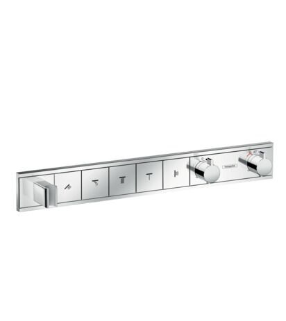 Hansgrohe Thermostat for concealed installation RainSelect 5 functions with shower holder Chrome