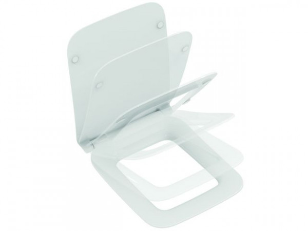 Ideal Standard Soft Close Toilet Seat STRADA II Soft Closing 365x445x60mm White
