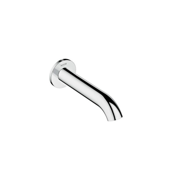 Axor Uno Bath Spout Curved Projection Chrome 178mm