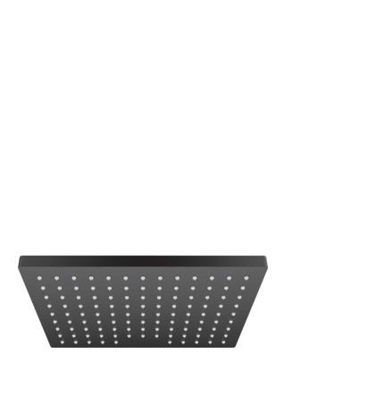 Ceiling Shower Head Hansgrohe Vernis Shape Square, EcoSmart 8.7 l/min 230mm Black Mat