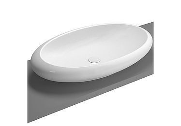 VitrA Counter Top Countertop Basin without tap holes Istanbul 855x510 mm