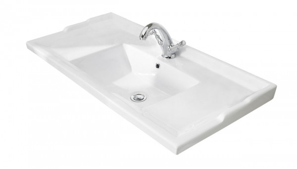 Vanity Basin Bayswater Traditional 1 hole, 1020mm White